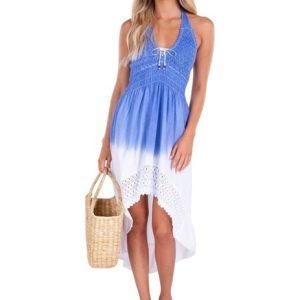 Seaspice Ocean Blue Cotton Dress